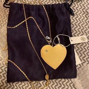 Tory Burch locket necklace